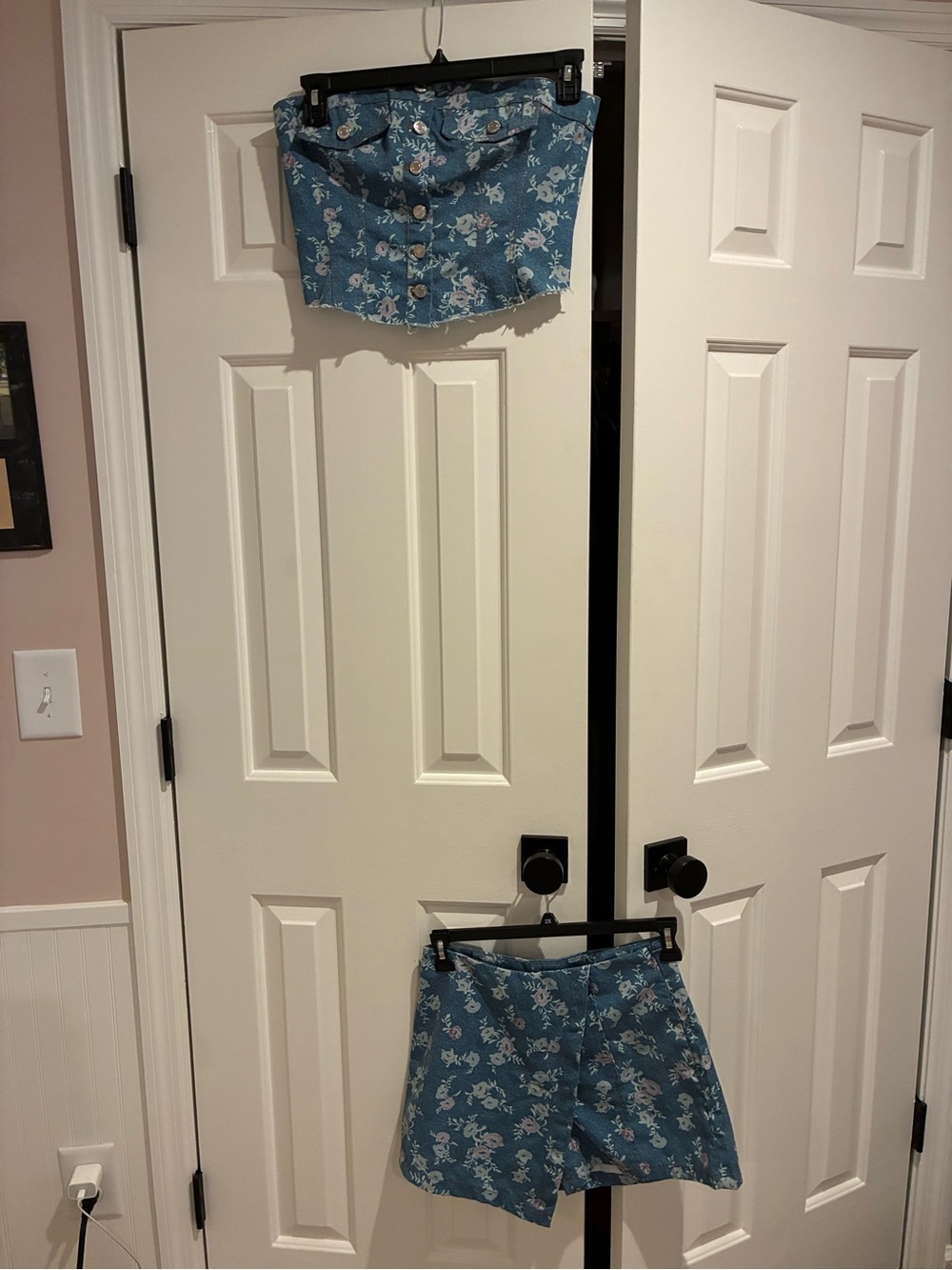 Thank your bon bon Blue Floral set